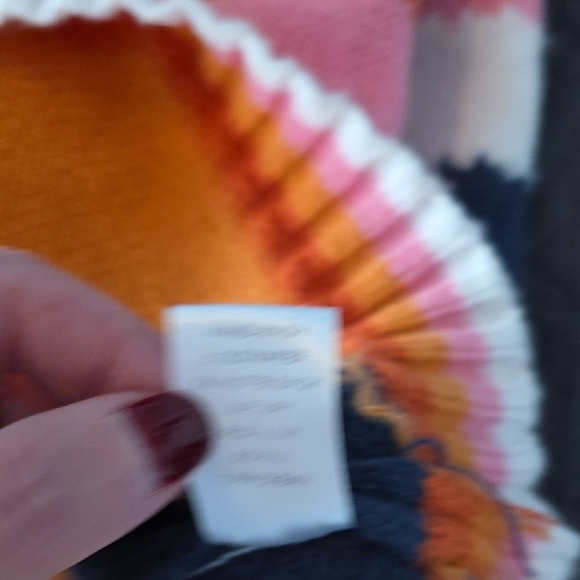 EUC XL BiBi Vibrant Multicolor Women's Sweater - Picture 5 of 6